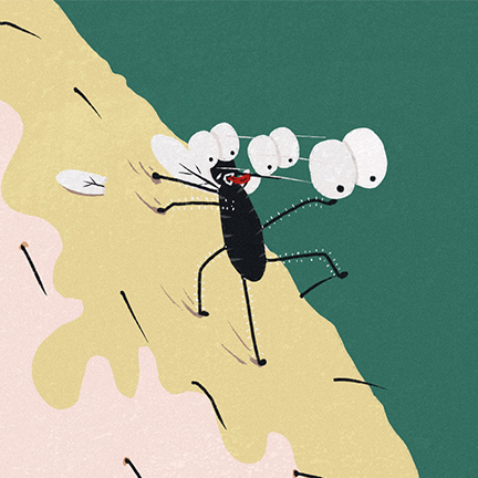 花王新发现，让蚊子在你皮肤上直接滑走